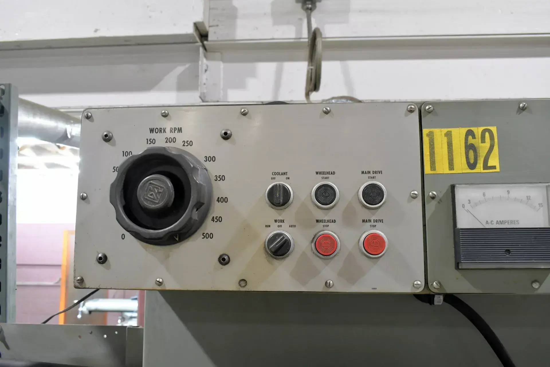 Heald #273A, universal internal grinder with face grinding & Heald Red Head grinding spindle - Image 3