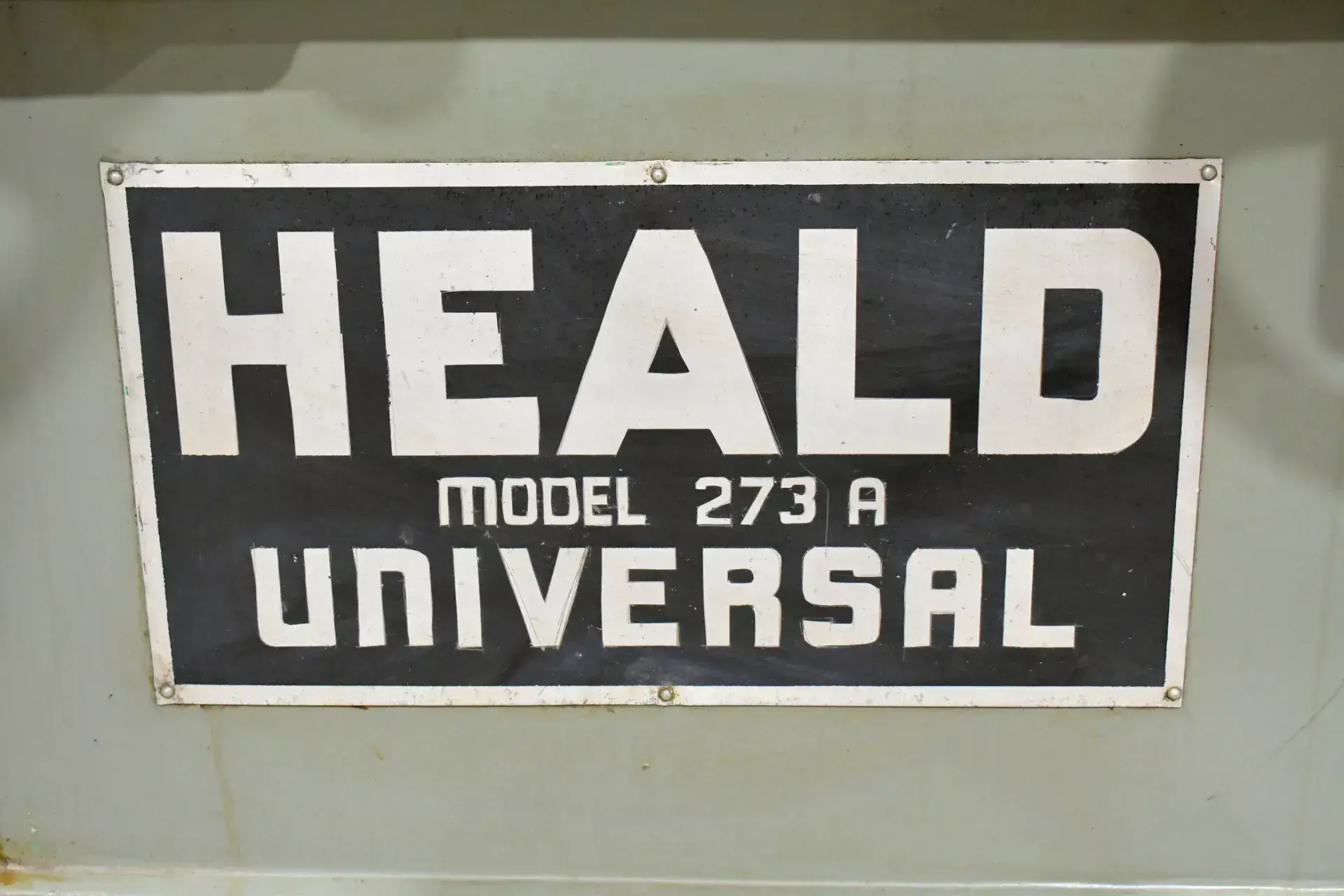 Heald #273A, universal internal grinder with face grinding & Heald Red Head grinding spindle - Image 7