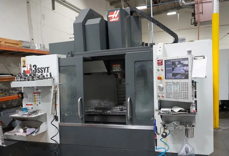 Haas #VF-3SSYT, CNC vertical machining center, 40" X, 26" Y, 25" Z, 12000 RPM, 30 HP, 24 automatic tool - Image 1