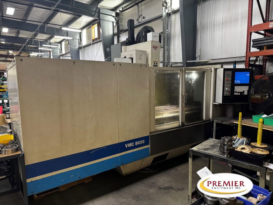 Fadal #VMC8030HT, CNC vertical machining center, CNC32MP Control, 80" X, 30" Y, 30" Z, 10000 RPM, 24 - Image 1