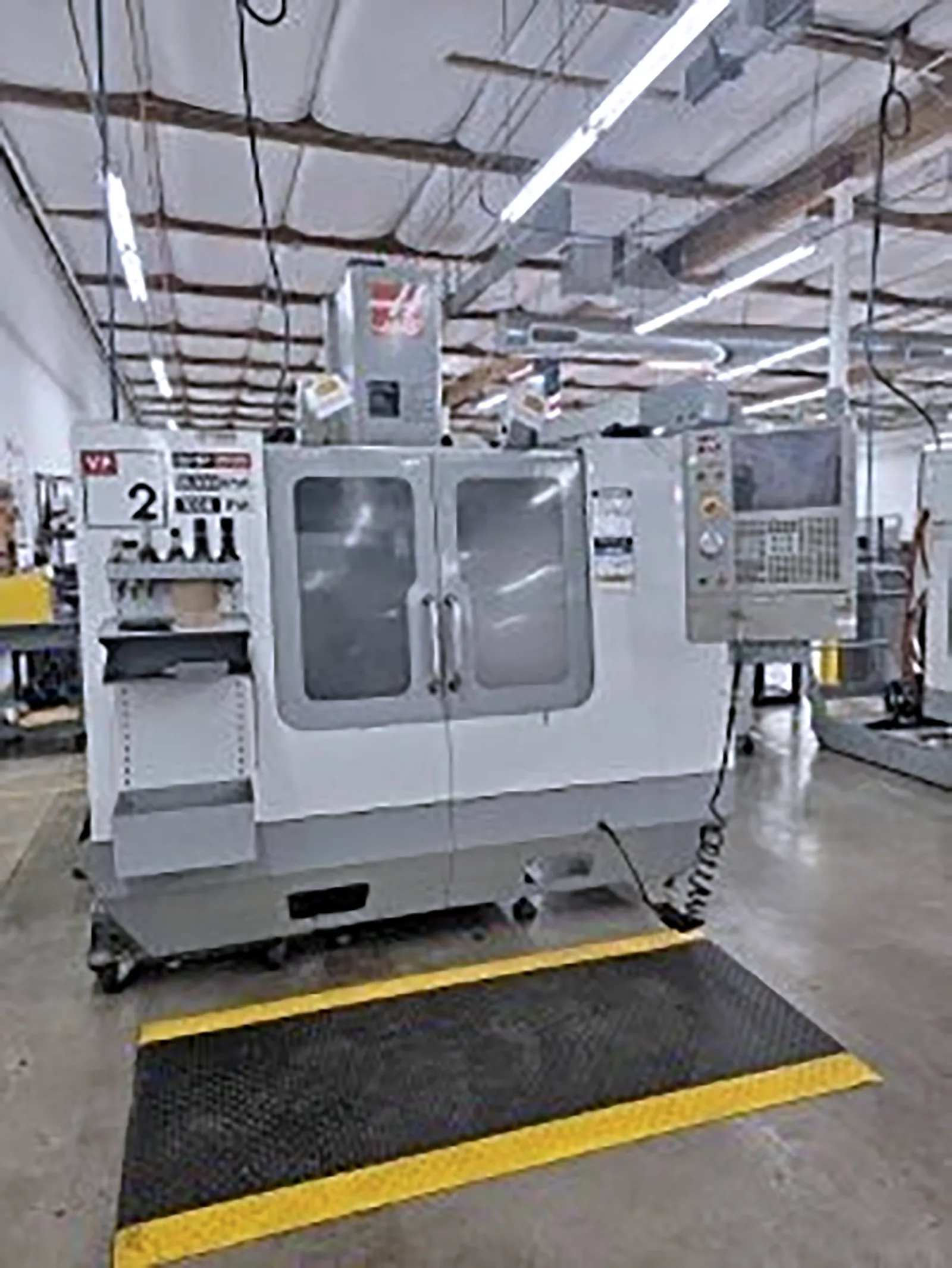 Haas #VF-2D, CNC vertical machining center, 20 automatic tool changer, 30" X, 16" Y, 20" Z, 15000 RPM, 20 HP - Image 1