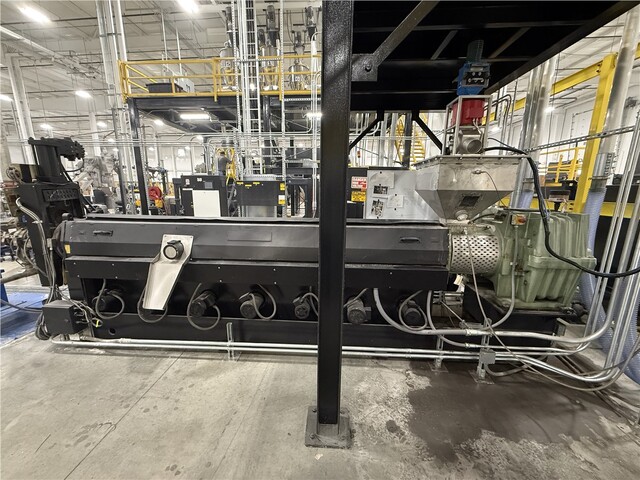 4.5" Davis Standard #45T, underwater pelletizing extrusion line, 34:1 L/D, 300 HP, w/Gala 6 pelletizer, 2017 - Image 2