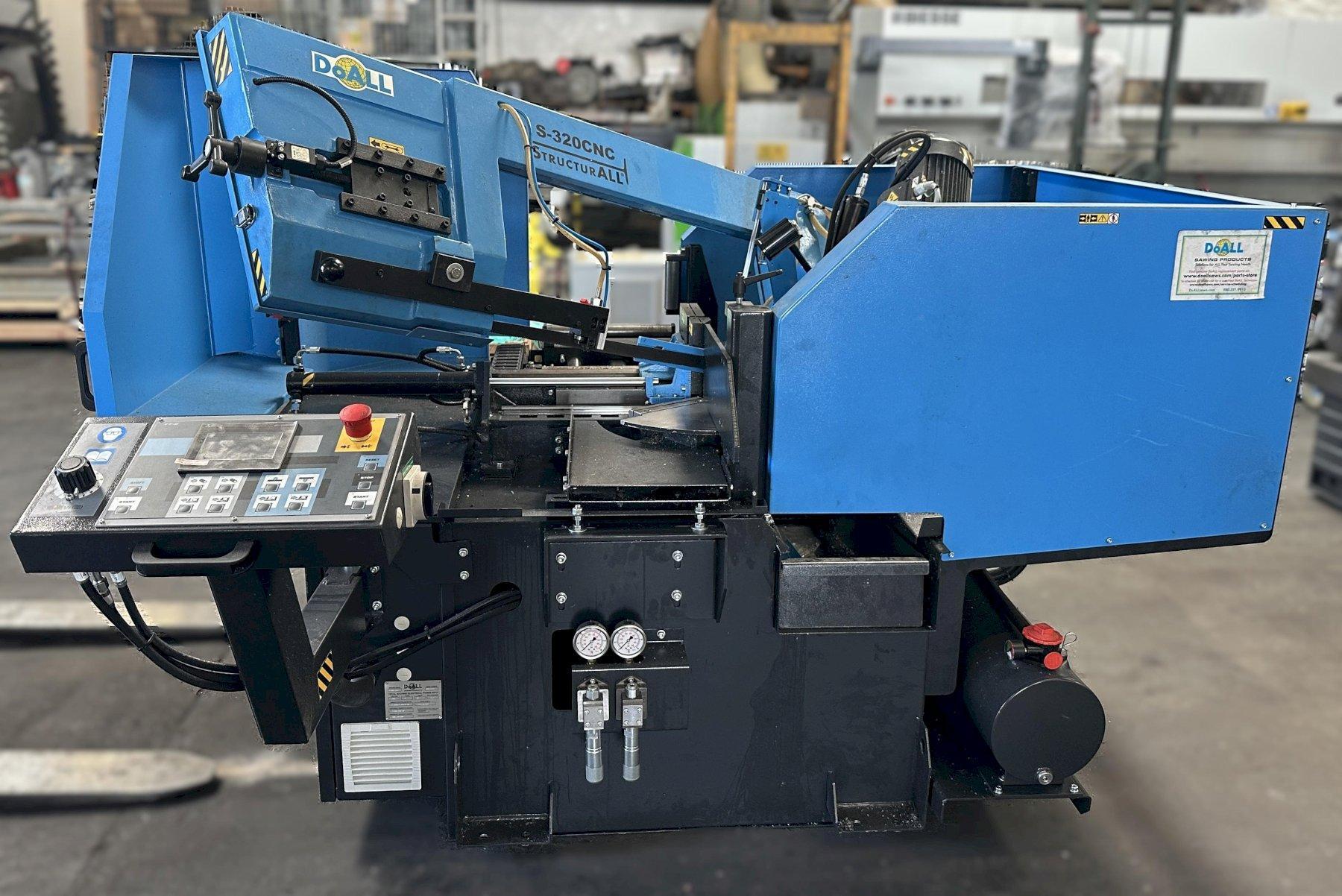 DoAll #S-320CNC Saw Structurall, automatic horizontal band saw, 65-325 FPM - Image 2