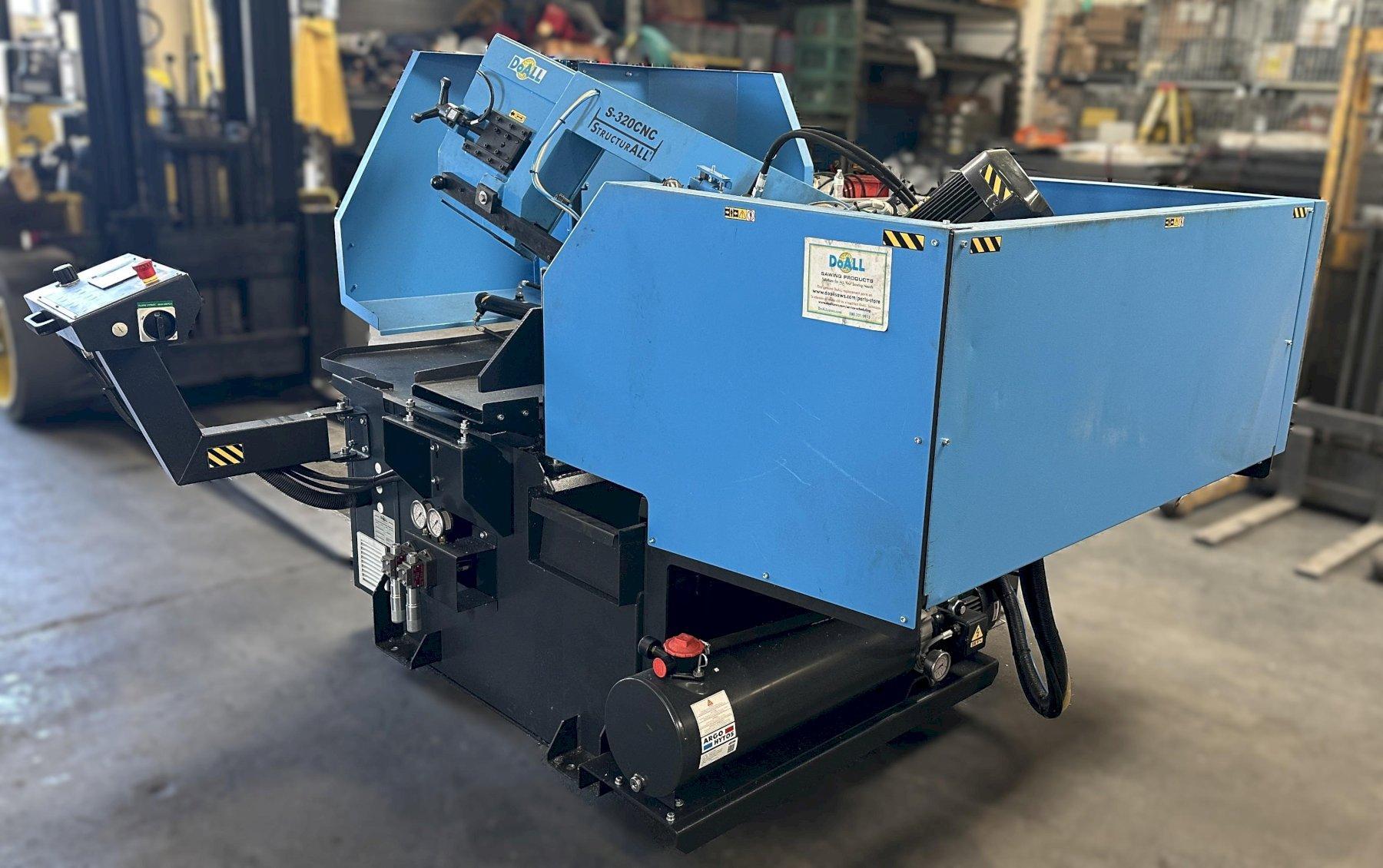 DoAll #S-320CNC Saw Structurall, automatic horizontal band saw, 65-325 FPM - Image 4
