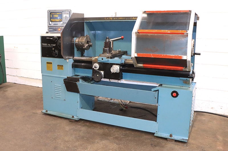 Southwestern Industries #Trak-TRL-1745P, CNC lathe, 17.7" swing, 45" centers, 2" bore, D1-6, 40-2200 RPM - Image 3