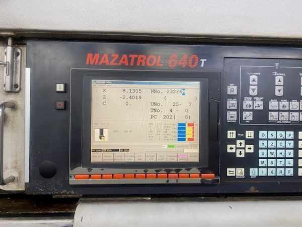 Mazak #Multiplex-6300, 5-Axis CNC Lathe, 12.2" X, 23.82" Z, 16.9" swing, 10" chuck, 30 HP, 4000 RPM, 12 - Image 5