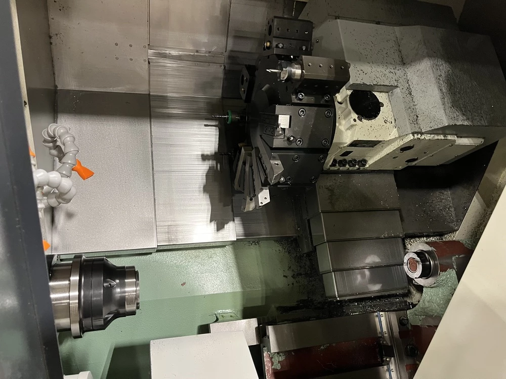 Quick-Tech #T6-MILL, CNC Lathe, 15.7" swing, 9" between centers, 5" chuck, 1.6" bar, 6000 RPM, 12 station - Image 2