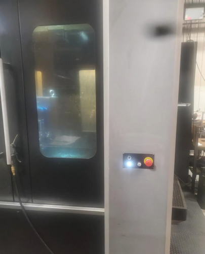Averex #HS630I, 4-Axis Horizontal Machining Center, 41.3" X, 34.6" Y, 40.2" Z, 25" x 25" pallet, 73 HP, 8000 - Image 3