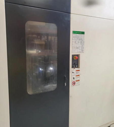 Averex #HS630I, 4-Axis Horizontal Machining Center, 41.3" X, 34.6" Y, 40.2" Z, 25" x 25" pallet, 73 HP, 8000 - Image 6