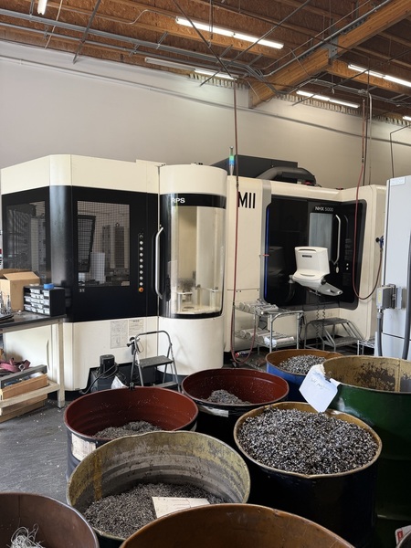 Mori Seiki #NHX5000, horizontal machining center, 28" X, 28" Y, 34" Z, 20000 RPM, 240 automatic tool changer - Image 1