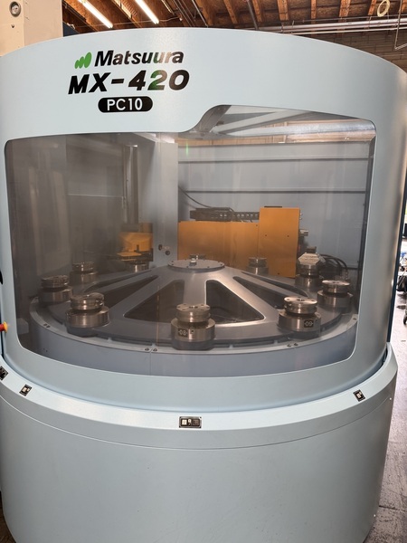 Matsuura #MX-420, CNC horizontal machining center, 90 automatic tool changer, HSK63, 20000 RPM, 2025 - Image 4