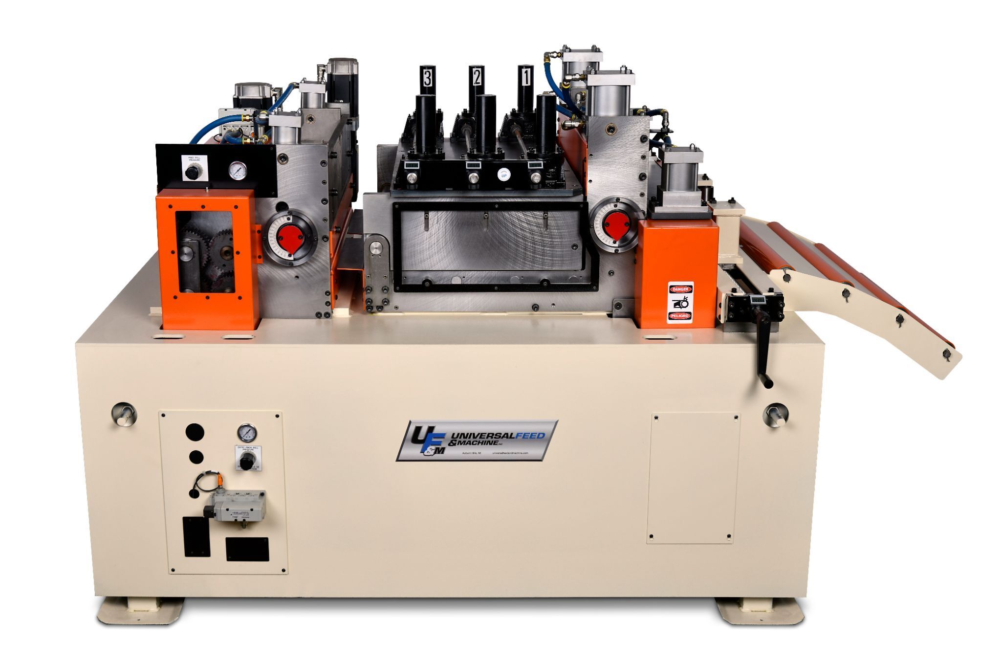 36" x .09" Universal Feed & Machine #RF50036, servo feeder/straightener, 5" feed roll diameter, 7-roll - Image 4