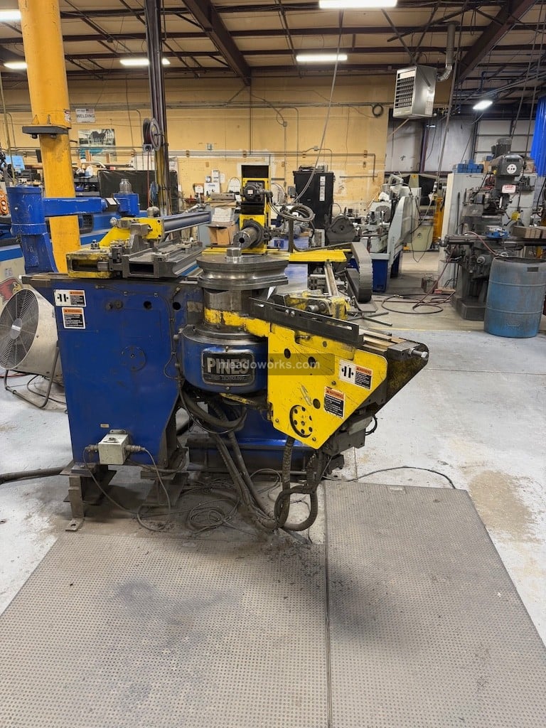 3" Pines #CNC-075, CNC Rotary Draw Tube & Pipe Bender, Omni X tooling, 2007 - Image 1