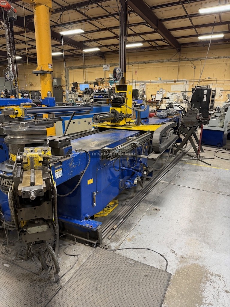 3" Pines #CNC-075, CNC Rotary Draw Tube & Pipe Bender, Omni X tooling, 2007 - Image 2