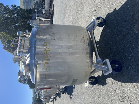 80 gallon Precision Stainless, Jacketed Reactor Vessel, Stainless Steel, 100 psi @ 300°F jacket, 1992 - Image 4
