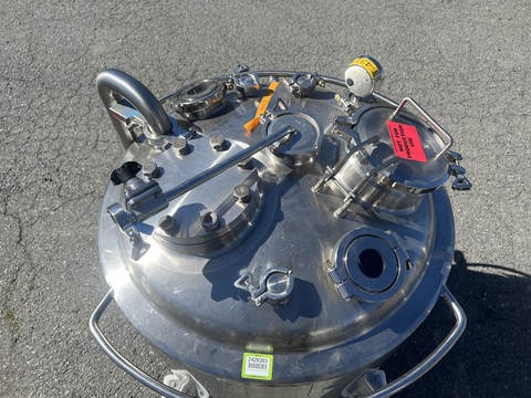 80 gallon Precision Stainless, Jacketed Reactor Vessel, Stainless Steel, 100 psi @ 300°F jacket, 1992 - Image 6