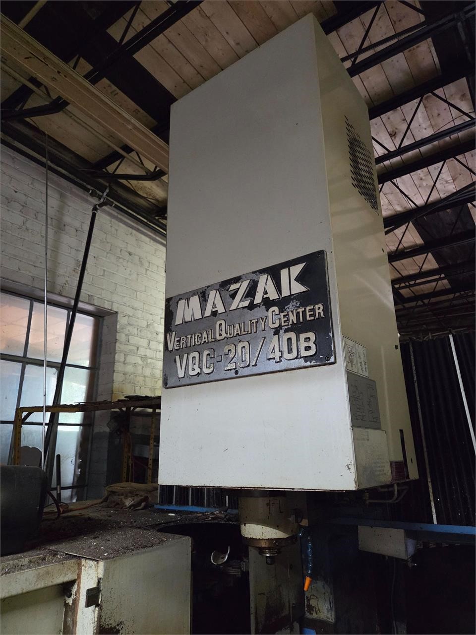 Mazak #VQC-20/40B, vertical machining center - Image 6