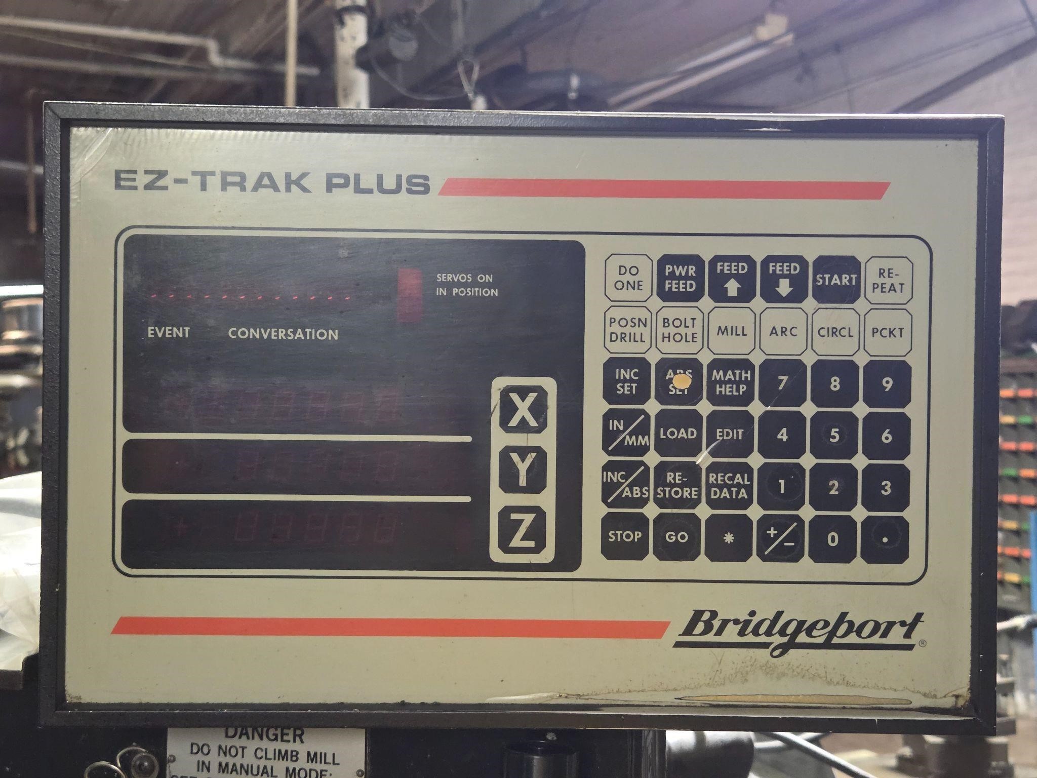 Bridgeport #EZ-Track-Plus, CNC knee mill - Image 3