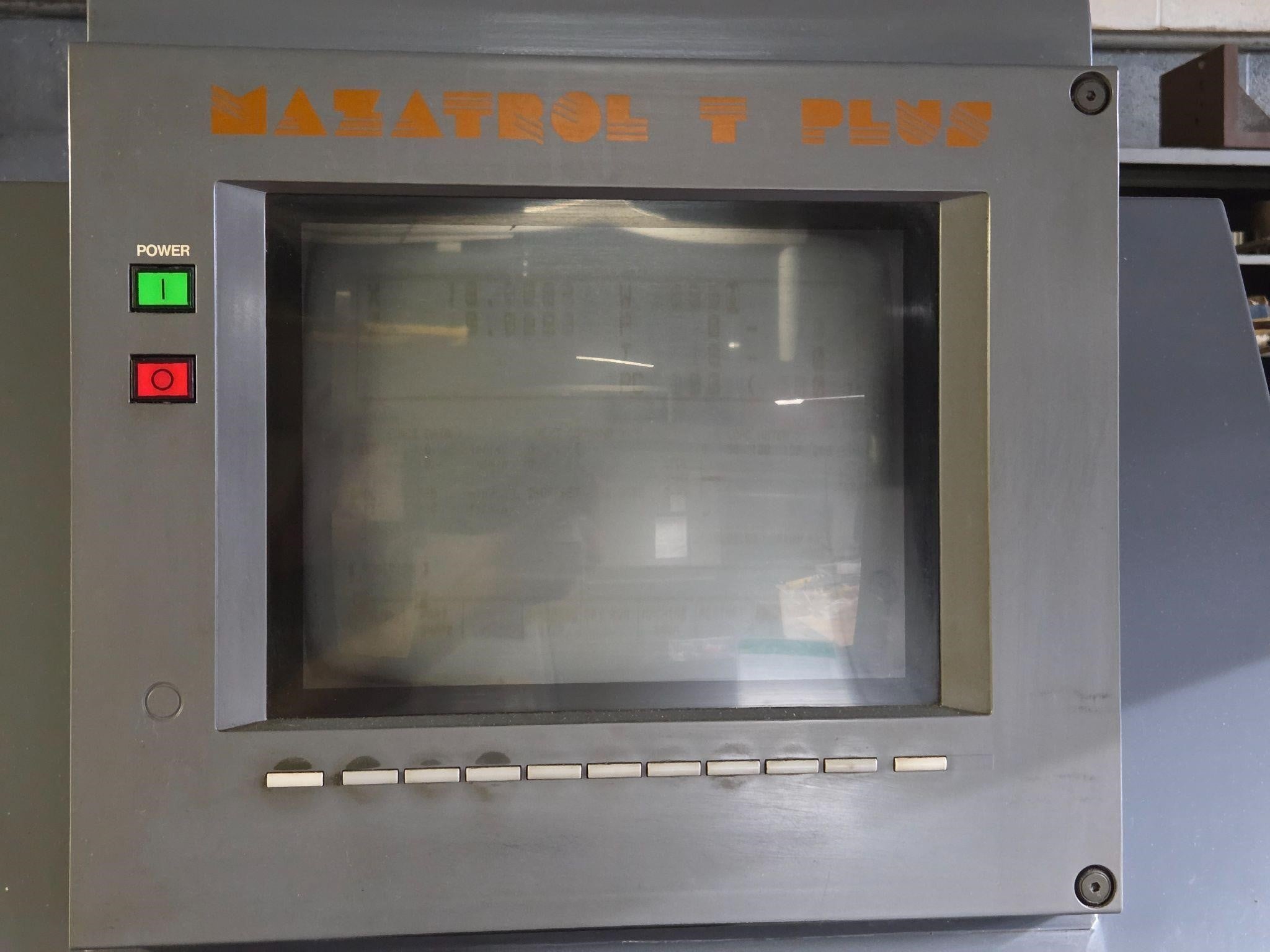 Mazak CNC lathe, Mazatrol T-Plus control, 1998 - Image 3