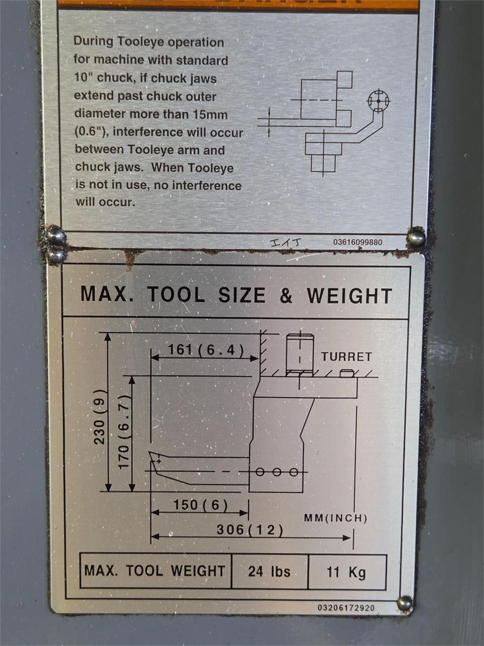 Mazak CNC lathe, Mazatrol T-Plus control, 1998 - Image 5
