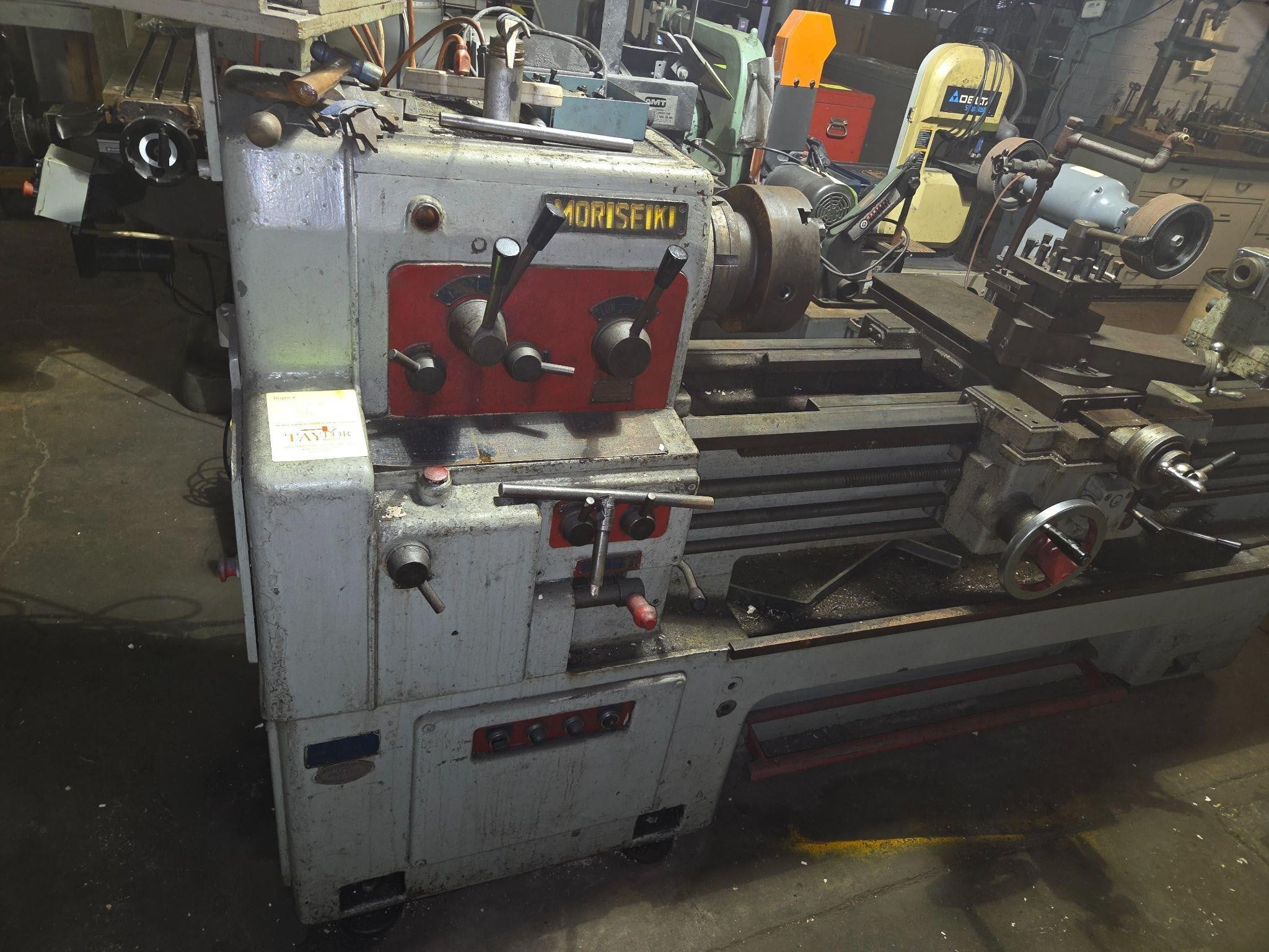 Mori-Seiki #MS-1250, engine lathe - Image 1