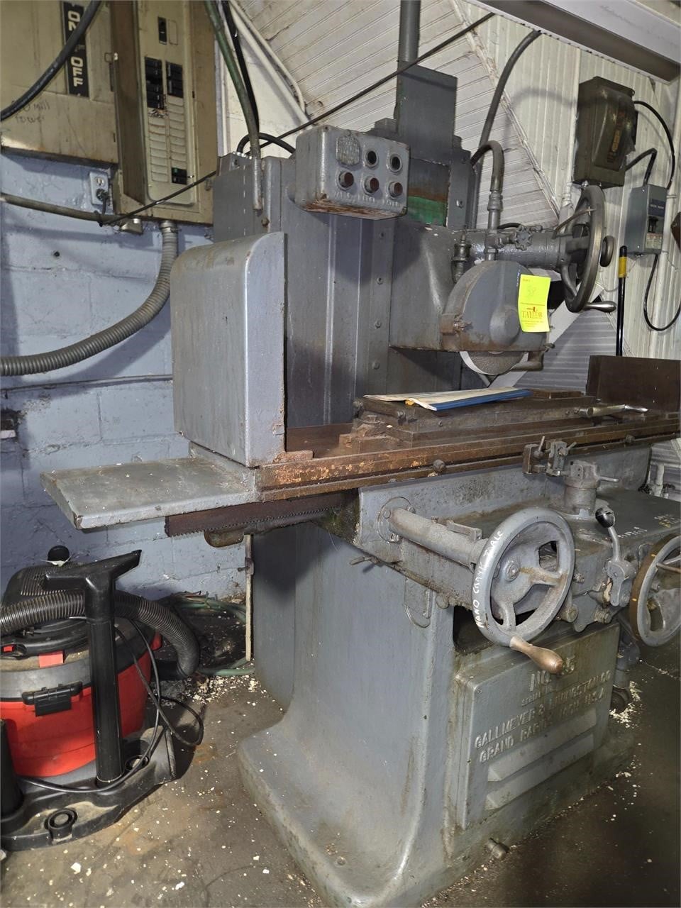 Gallmeyer & Livingston #35, surface grinder - Image 4