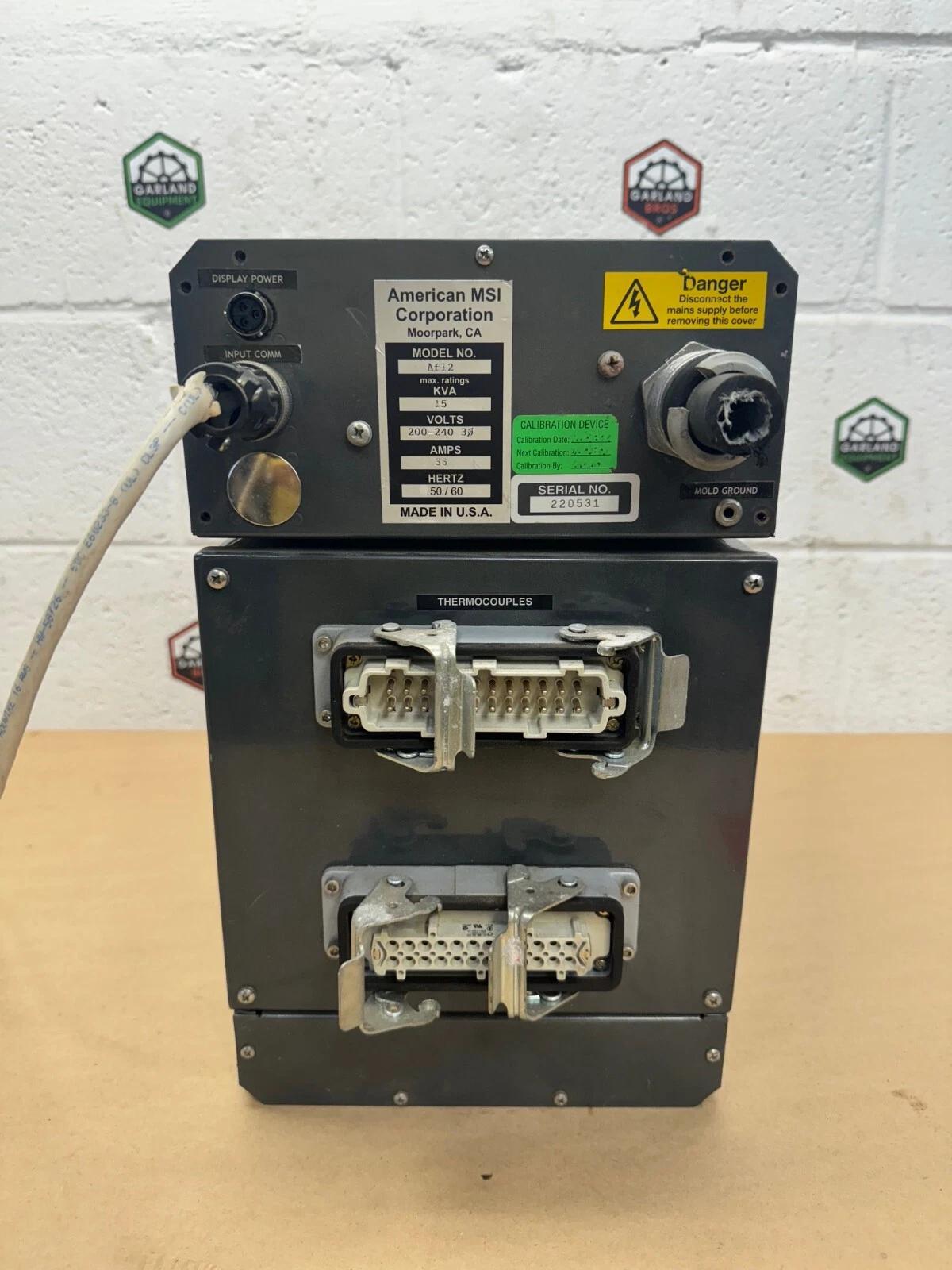 15 KVA American MSI #AF12, Hot Runner Temperature Controller, 36 amps, 200-240 VAC, 3PH, 50/60 Hz - Image 5