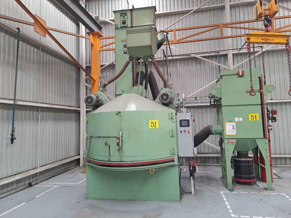 Gyson #WB702-T, industrial turbine sandblasting system - Image 3