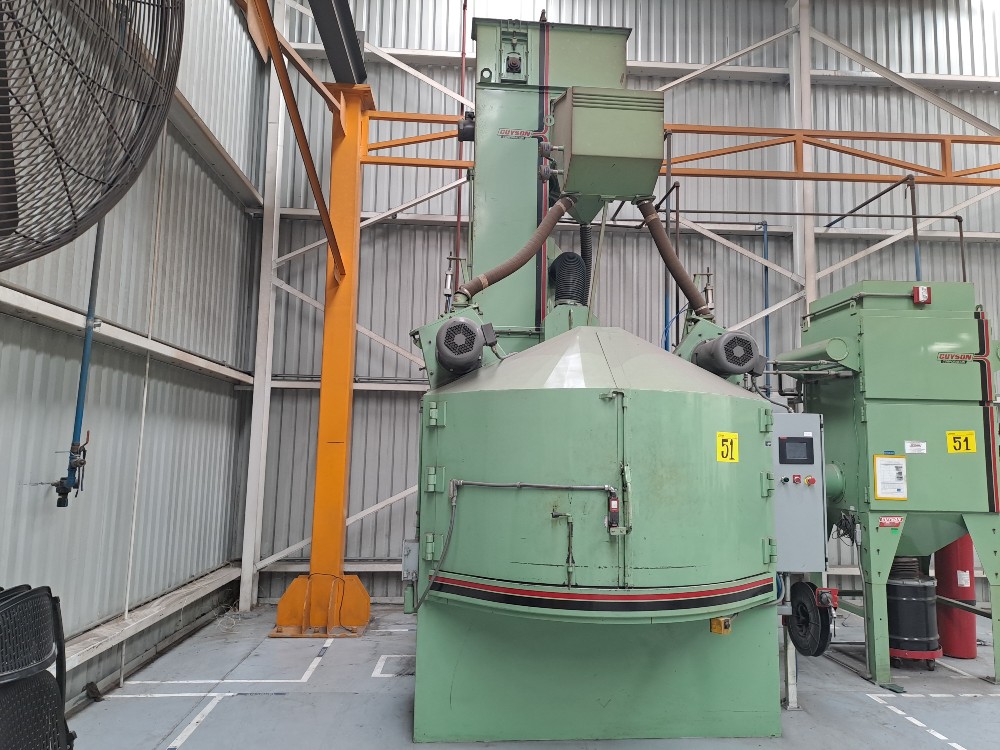 Gyson #WB702-T, industrial turbine sandblasting system - Image 6