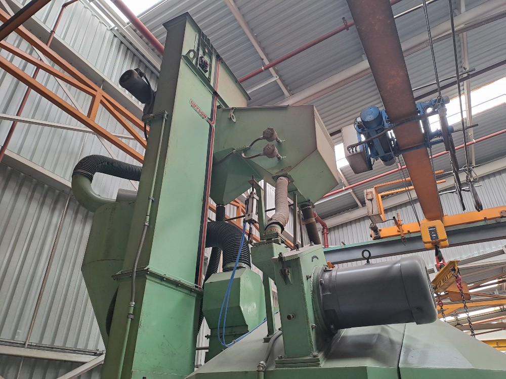 Gyson #WB702-T, industrial turbine sandblasting system - Image 8