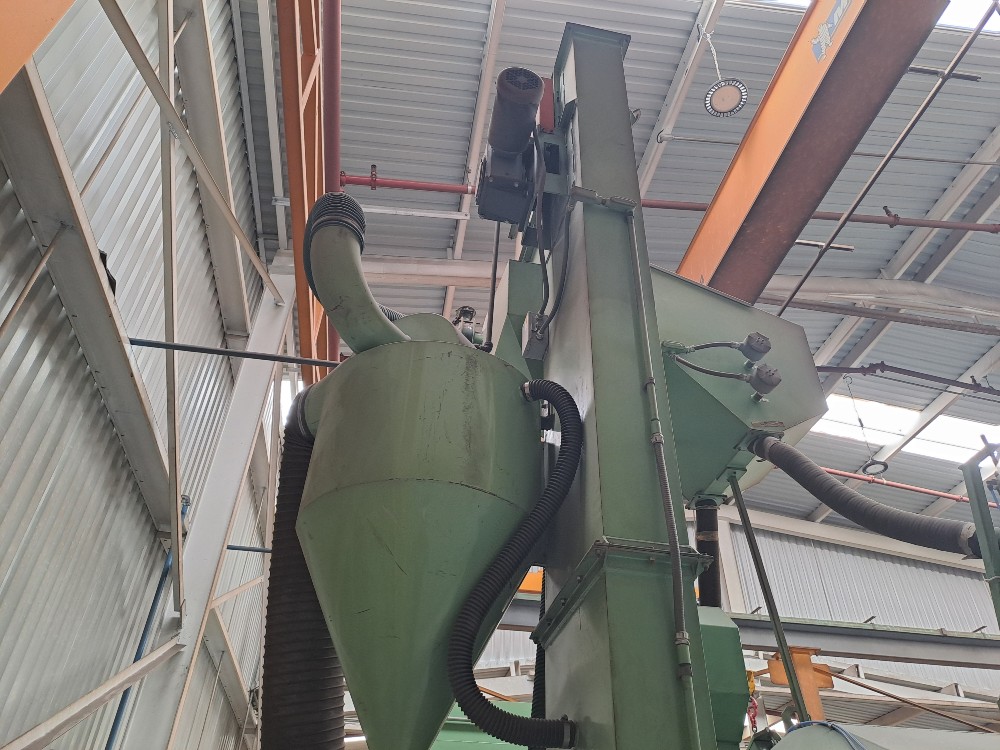 Gyson #WB702-T, industrial turbine sandblasting system - Image 9