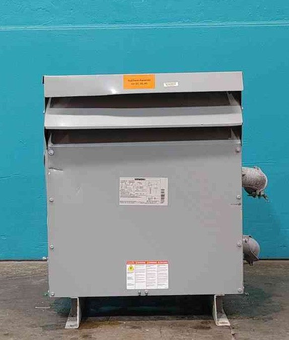 75 KVA 480 Primary, 208Y/120 Secondary, Siemens 3F3Y075D16, Dry Type, NEMA 3R, 3PH - Image 1