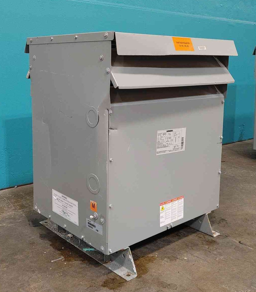 75 KVA 480 Primary, 208Y/120 Secondary, Siemens 3F3Y075D16, Dry Type, NEMA 3R, 3PH - Image 4