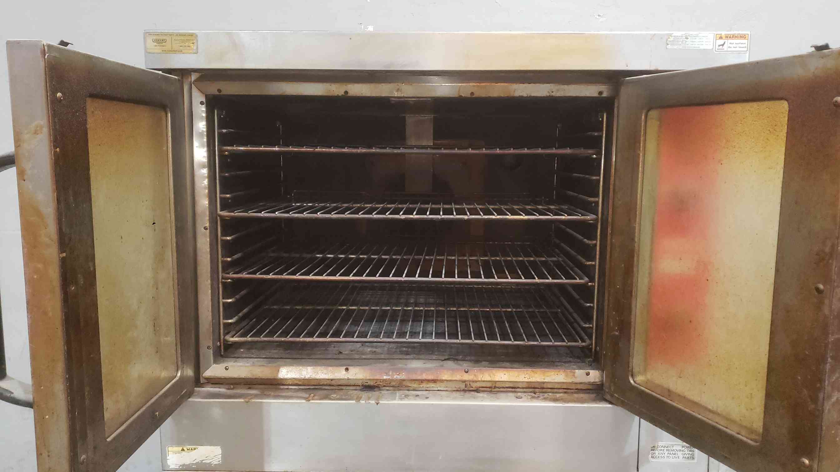Vulcan #VC4ED, Double Stack Electric Convection Oven, Stainless Steel - Image 4