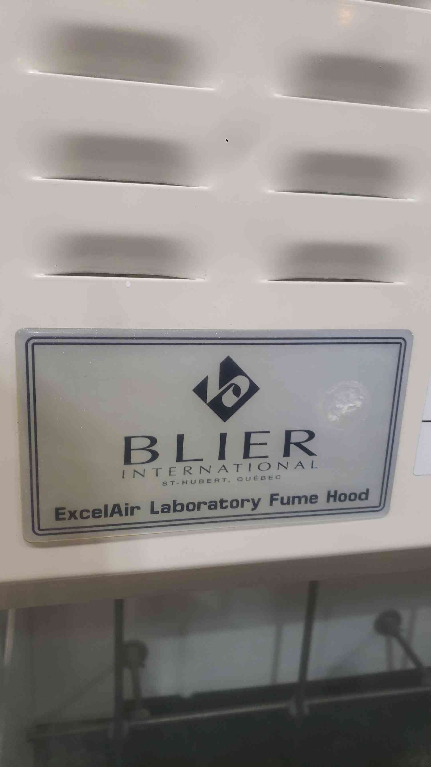 Blier #ExcelAir, Laboratory Fume Hood, Chemical Exhaust Ventilation - Image 5