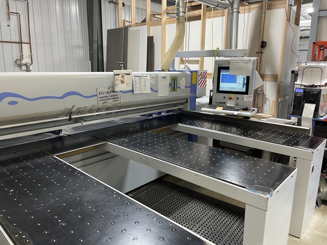 Holzma #Optimat-HPP-250/38/38, Horizontal Panel Saw, pressure beam, 2012 - Image 2