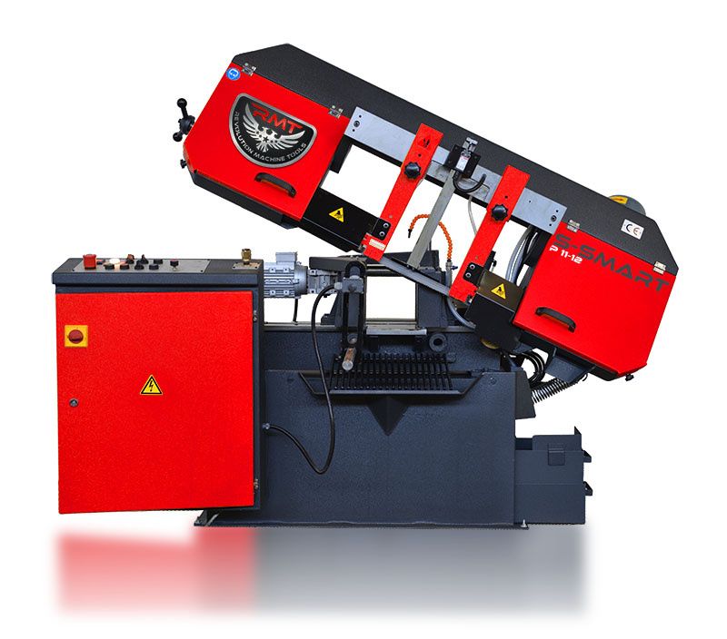 11" x 12" RMT #S-SMART-P-11-12, automatic pivot straight cut bandsaw, 65-328 FPM, 144" x 1.06" x 0.035" band - Image 1