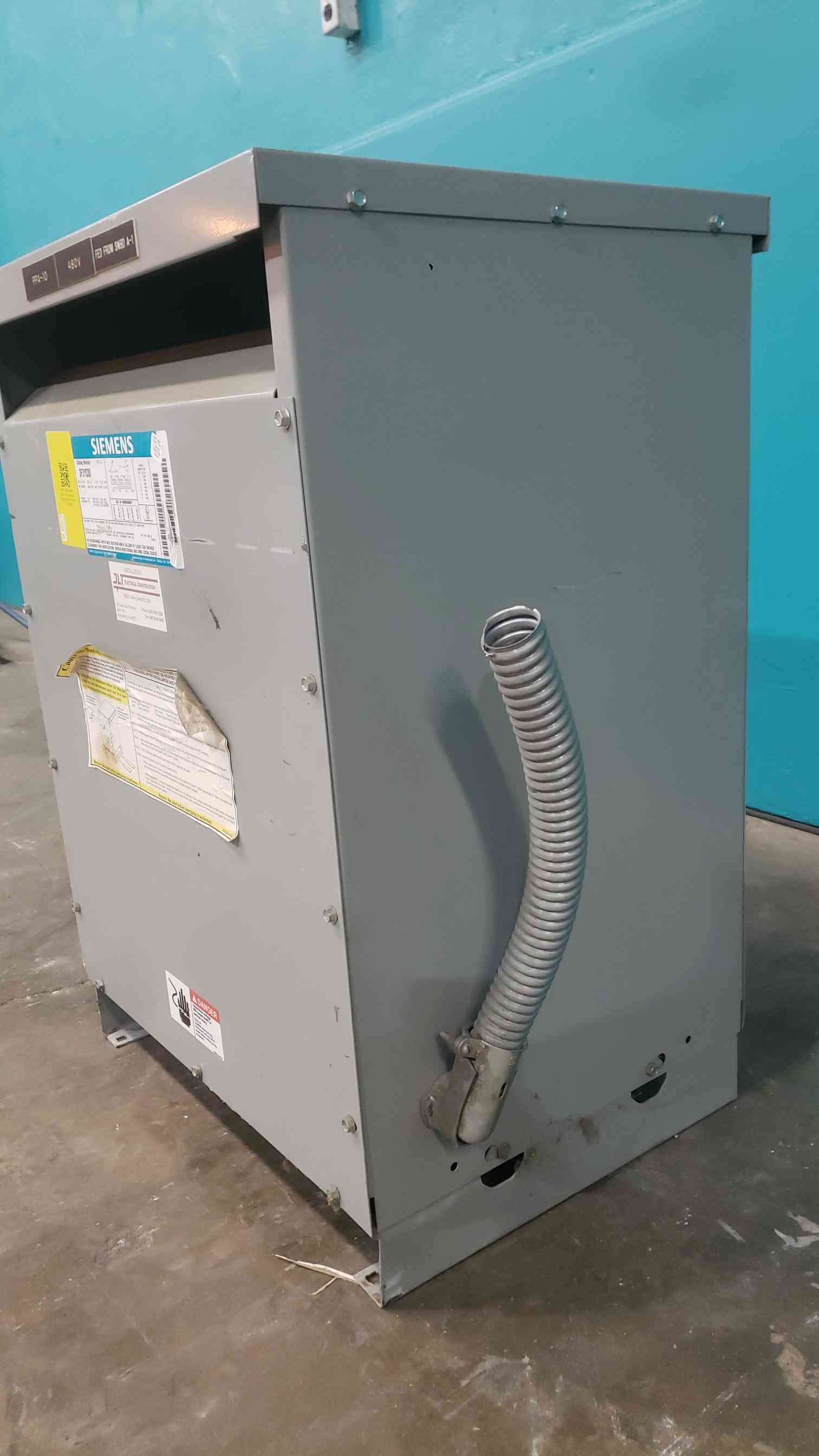 30 KVA 480 Primary, 208Y/120 Secondary, Siemens 3F3Y030, Step Down Dry Type, 3PH - Image 4