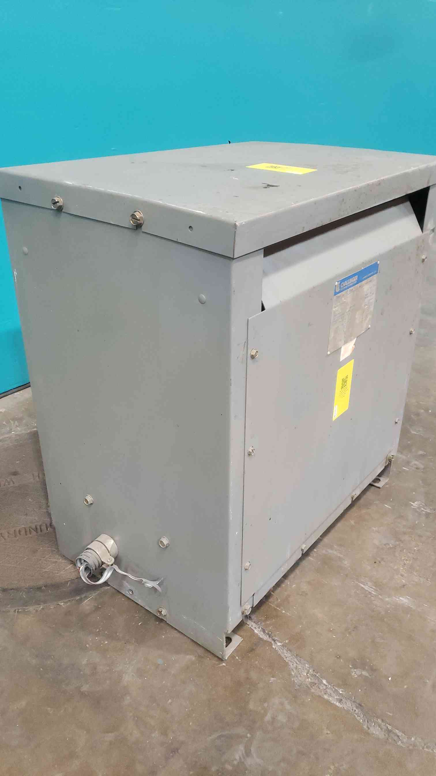 37.5 KVA 480 Primary, 208Y/120 Secondary, Challenger 372-415-3BN, Dry Type, 3PH - Image 3