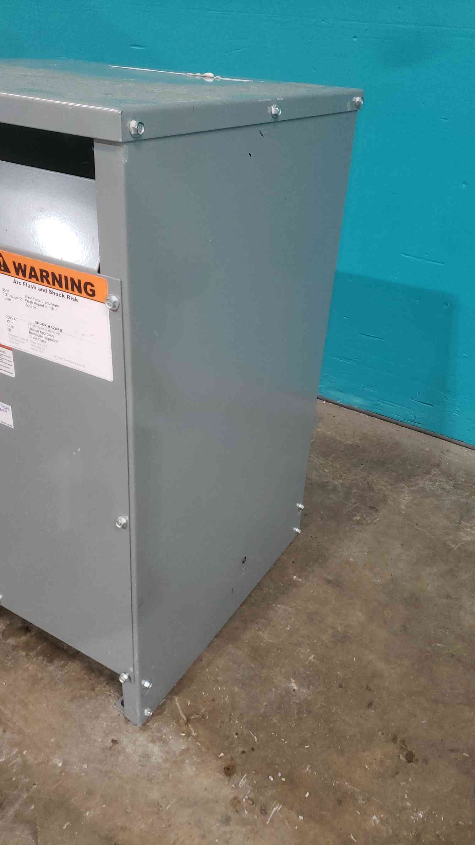 45 KVA 480 Primary, 208Y/120 Secondary, Square D 45T3H Sorgel, Dry Type, 3PH - Image 4