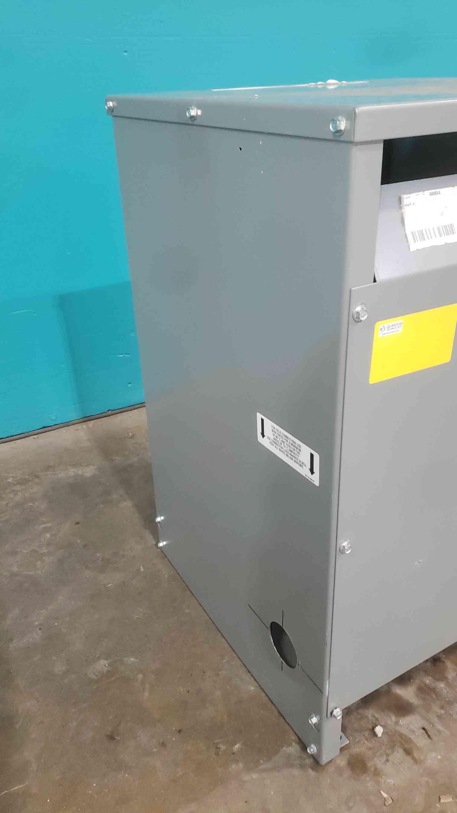 45 KVA 480 Primary, 208Y/120 Secondary, Square D 45T3H Sorgel, Dry Type, 3PH - Image 5