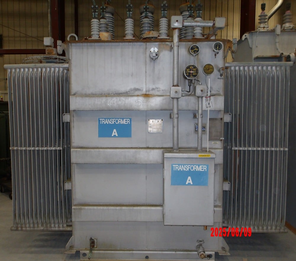 5000/5600 KVA 34500 Delta Primary, 4160Y/2400 Secondary, Westinghouse - Image 1
