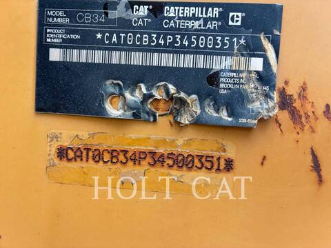 Caterpillar CB34, 2071 hours, S/N: 34500351, 2009 - Image 6