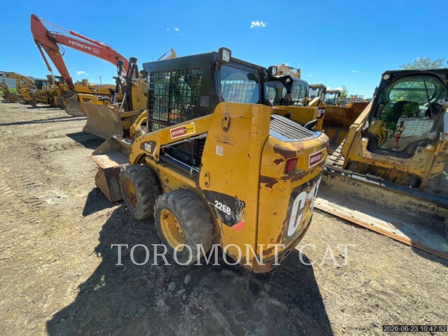 Cat 226B3, Skid Steer Loader, 2588 hours, S/N: MWD06743, 2015 - Image 7