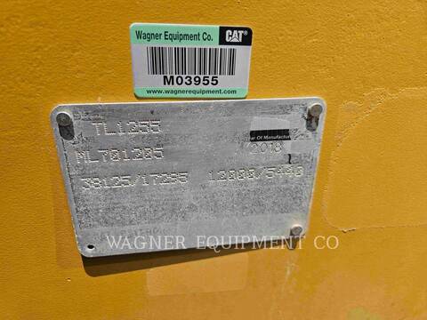 Cat TL1255D, Telehandler, 4390 hours, S/N: ML701205, 2018 - Image 6