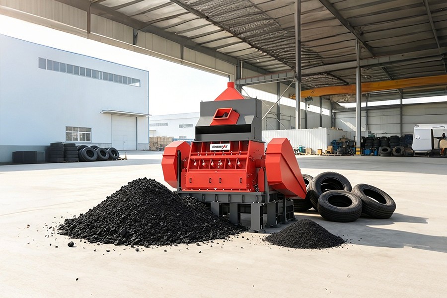 Enerpat, Crumb Rubber Shredder, Tire Granulator, Producing - Image 1