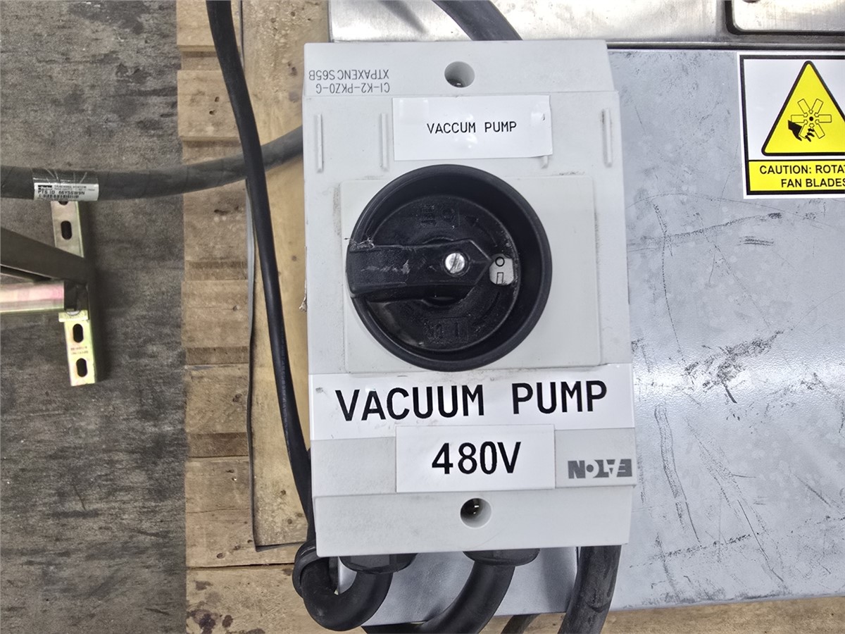 18 CFM, Airtech #3AL2041, oil-free liquid ring vacuum pump, 1.5 HP, 3380 RPM, 28.5" Hg, 208-230/460 V. - Image 6