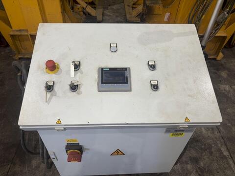 80 Ton, Neuero/Railquip #3277, mobile jack lift set, (4) 20 Ton jacks, 78" lift, 63" travel, 2002 - Image 6