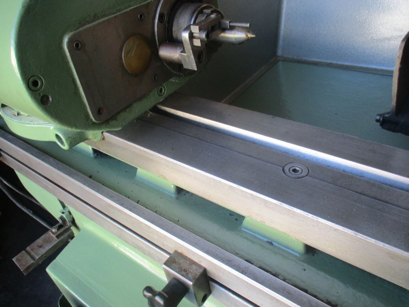 8" x 16" Tschudin #HTG-400, plain cylindrical grinder, precision outside dimension grinder - Image 6
