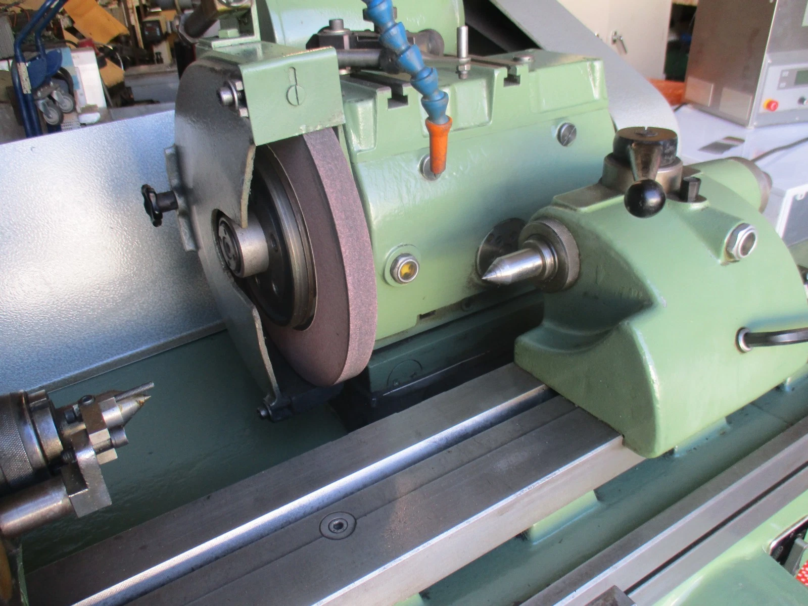 8" x 16" Tschudin #HTG-400, plain cylindrical grinder, precision outside dimension grinder - Image 7